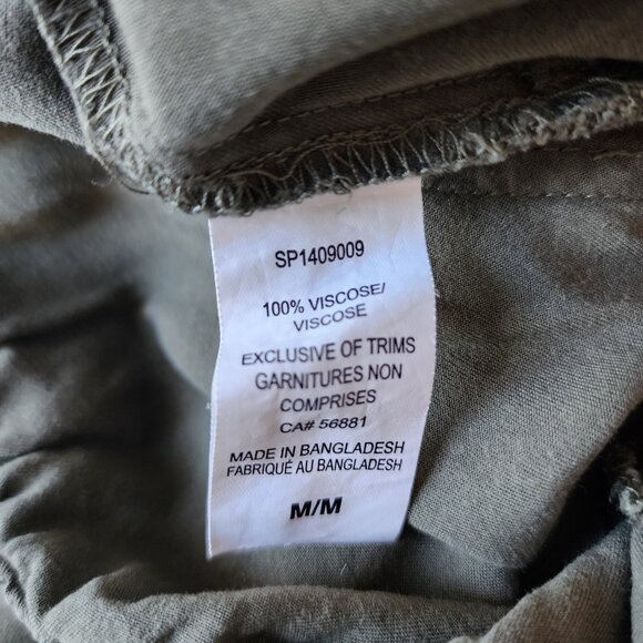 O'Neill olive green jogger style pants - Picture 6 of 9